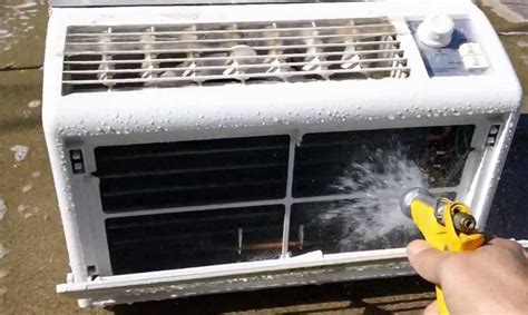 como lavar un aire acondicionado de ventana