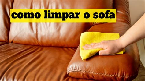 como limpar o sofa