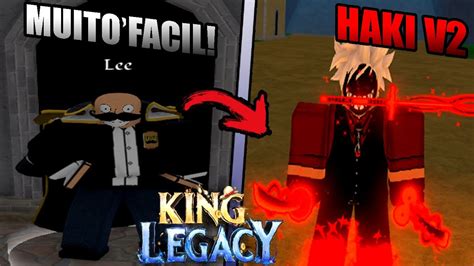 como pegar haki do rei king legacy