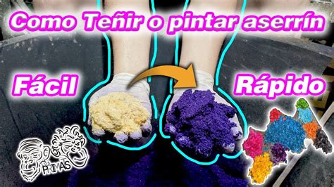 Como Pintar Aserrin De Blanco