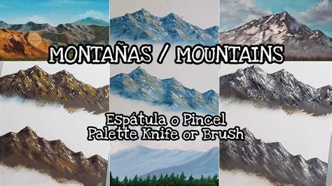 Como Pintar Montaas