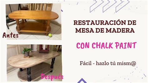 Como Pintar Una Mesa Rustica