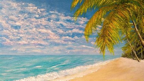 Como Pintar Una Playa