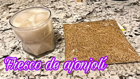 Como Preparar Ajonjoli