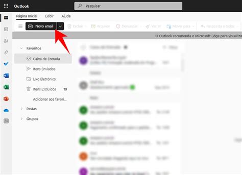 como programar email no outlook