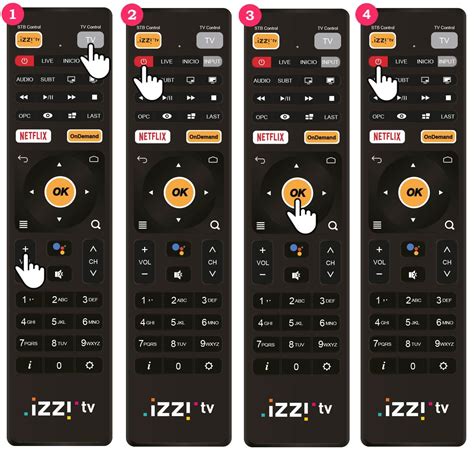 Control Universal Para Izzi Pack Tv. 1y2, Tv Y Dvd Mercado Libre