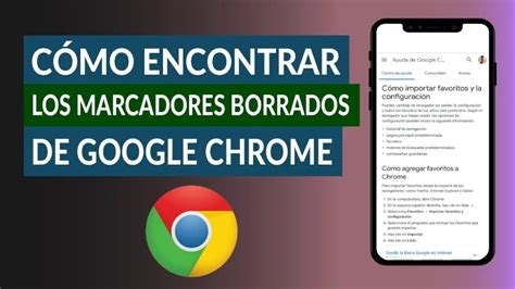 como recuperar los marcadores de chrome