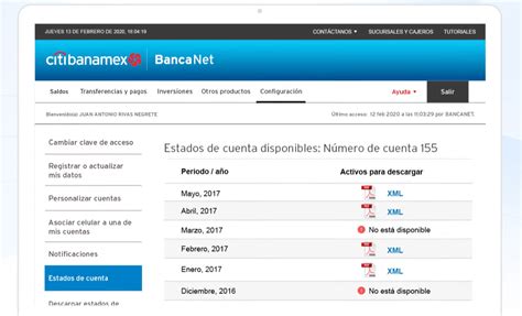 como sacar mi estado de cuenta citibanamex