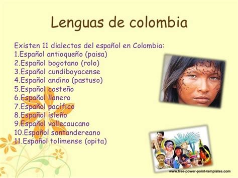 como se llama el idioma colombiano