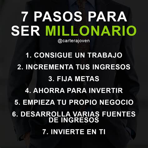 como ser un millonario