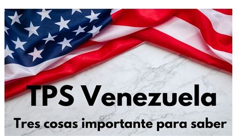 como solicitar el tps para venezolanos 2023