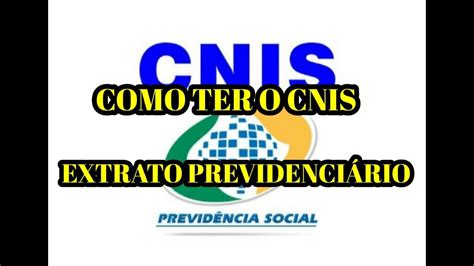 como ter o cnis