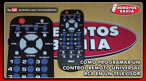 ¿Cómo programar un control universal RCA con la tele apagada?
