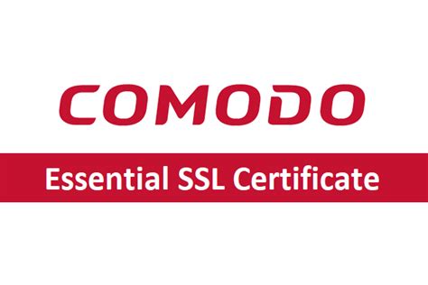 comodo essential ssl certificate