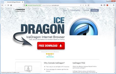 comodo icedragon