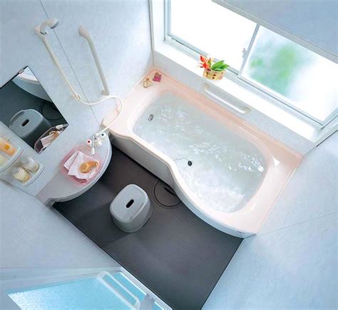 Compact and small bathroom layouts from inax digsdigs