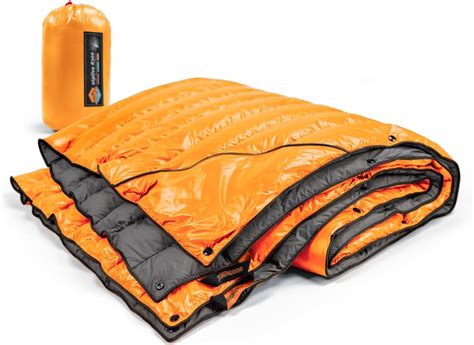 Compact Down Camping Blanket