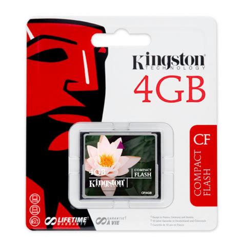 Compact Flash Card 4Gb Kingston