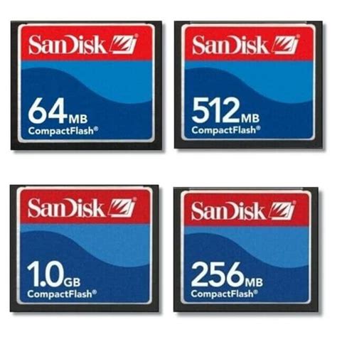 Compact Flash Type 1 Ou 2