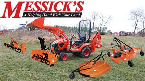 Compact Tractor And Attachments