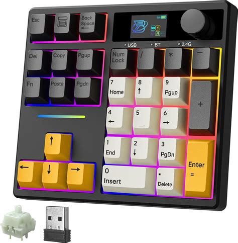 Compact Wireless Keyboard With Number Pad