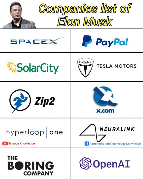 companies owned by elon musk 2022