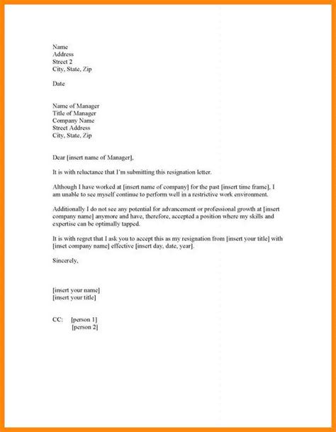 Forced Resignation Letter Sample scrumps