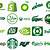 company with green circle logo images