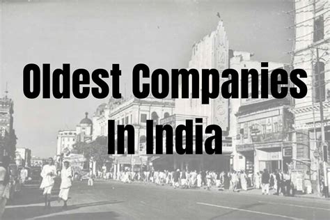 company in india history
