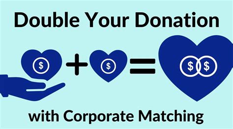 company match donation programs