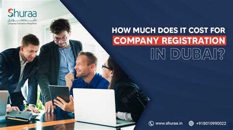company registration in dubai cost