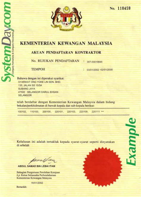 company tax certificate malaysia