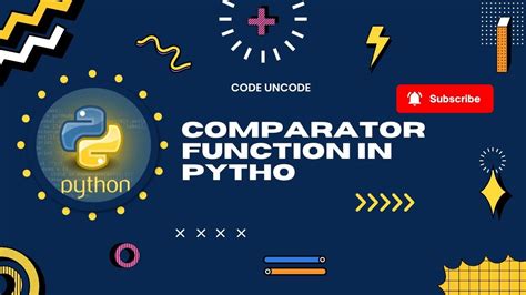 Comparator Function Python