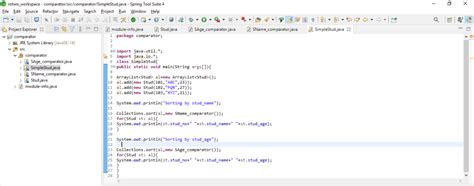 Comparator Java 8 Api