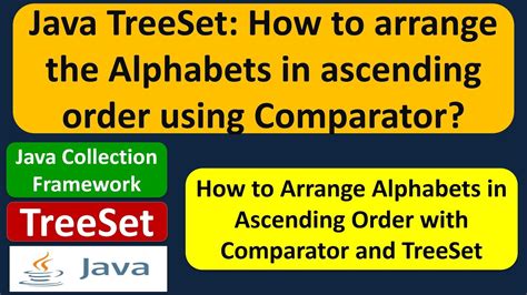 Comparator Java Ascending