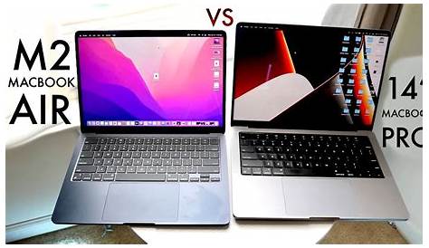 M2 MacBook Air vs 14" MacBook Pro - Which One to Get? - YouTube