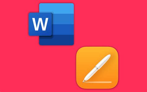 compare apple pages to microsoft word
