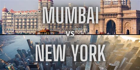compare between new york and mumbai