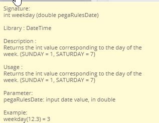 compare dates function in pega