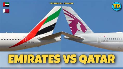 compare emirates and qatar airways