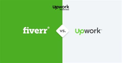 compare fiverr and upwork