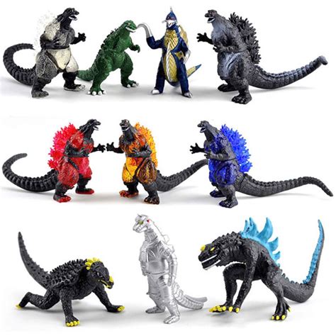 compare godzilla toys with other monster toys