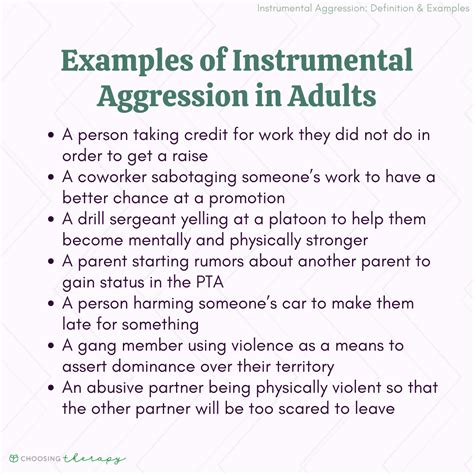 compare hostile and instrumental aggression