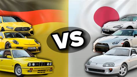 compare japanese and german cars