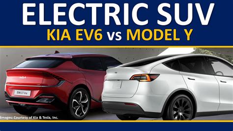 compare kia ev6 and tesla model y