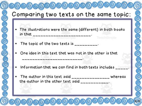 compare multiple texts