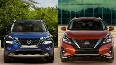 compare nissan murano to nissan rogue