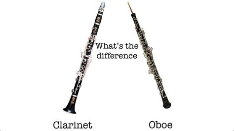 Compare Oboe And Clarinet