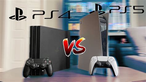 compare ps4 pro and ps5