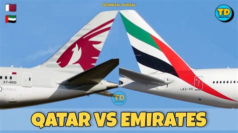 compare qatar and emirates airlines